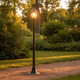 Single Head Post Light - 240V B22 IP43 1930mm Black Made In Italy Single Head Post Light - 240V B22 IP43 1930mm Black Made In Italy
